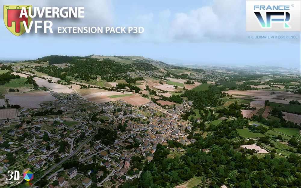 Auvergne VFR - Extension Pack P3D V4/V5